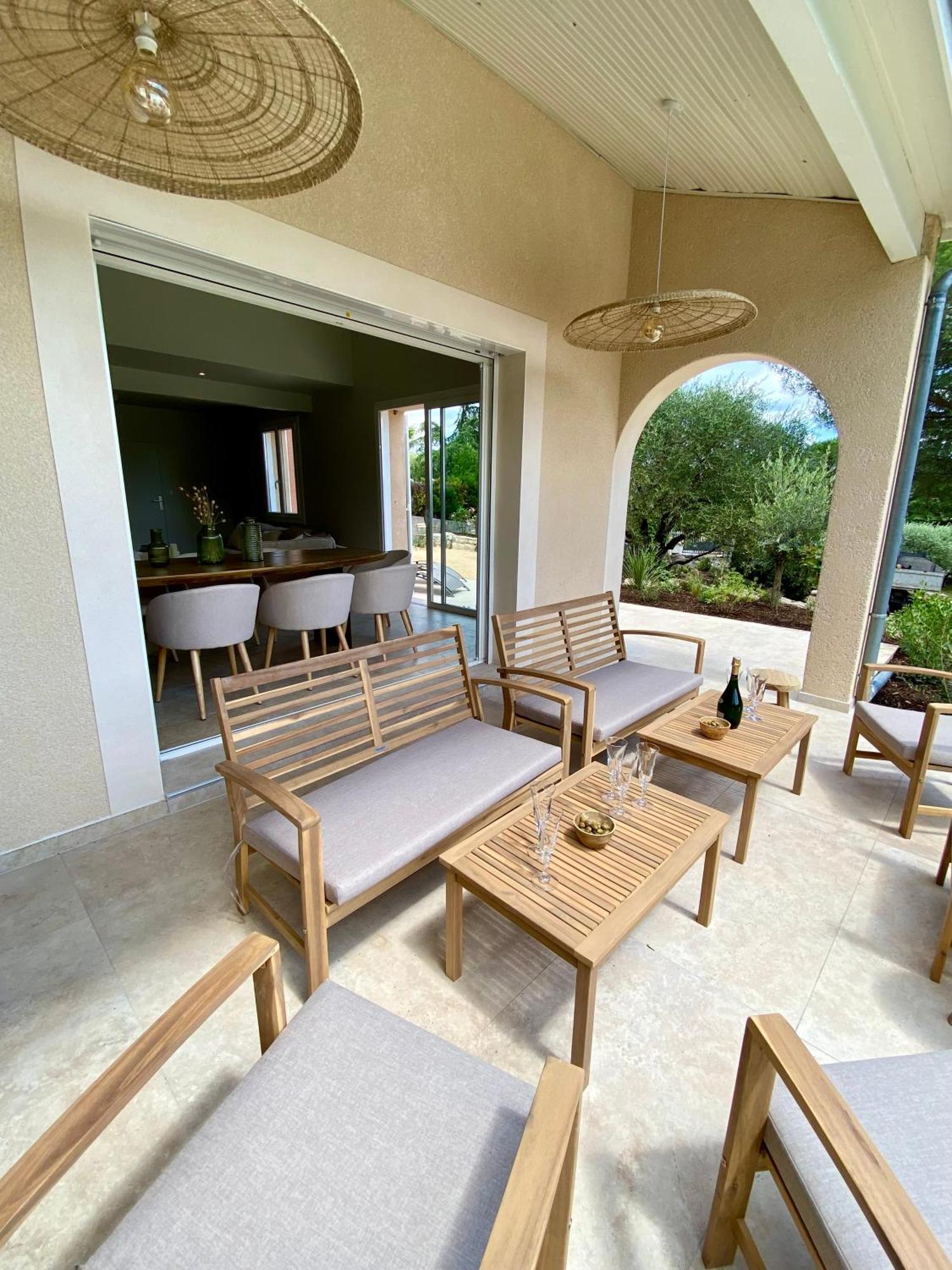 רויומס Maison Pour 12P, Piscine A Debordement Chauffee D'Avril A Octobre Inclus מראה חיצוני תמונה