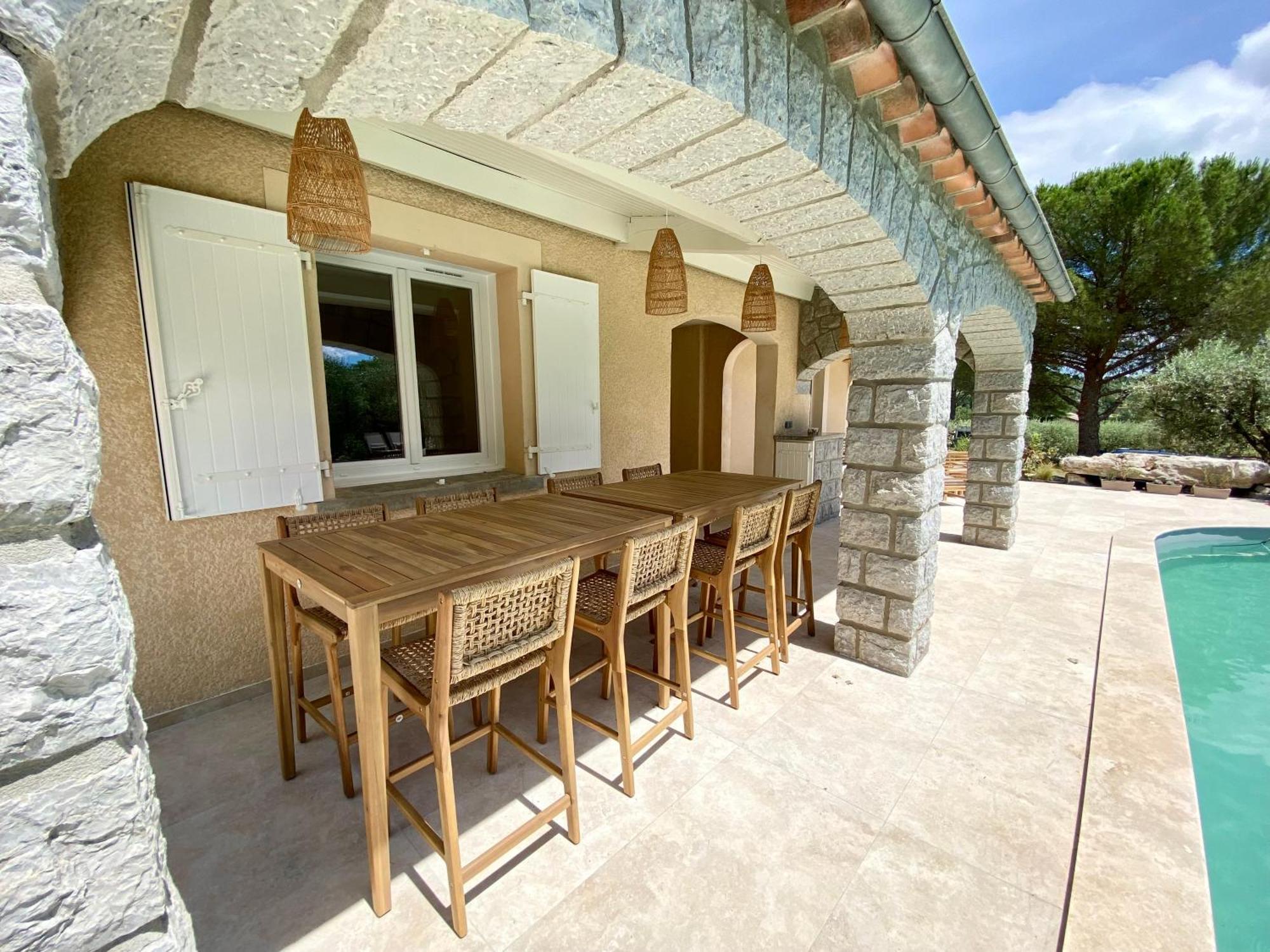 רויומס Maison Pour 12P, Piscine A Debordement Chauffee D'Avril A Octobre Inclus מראה חיצוני תמונה