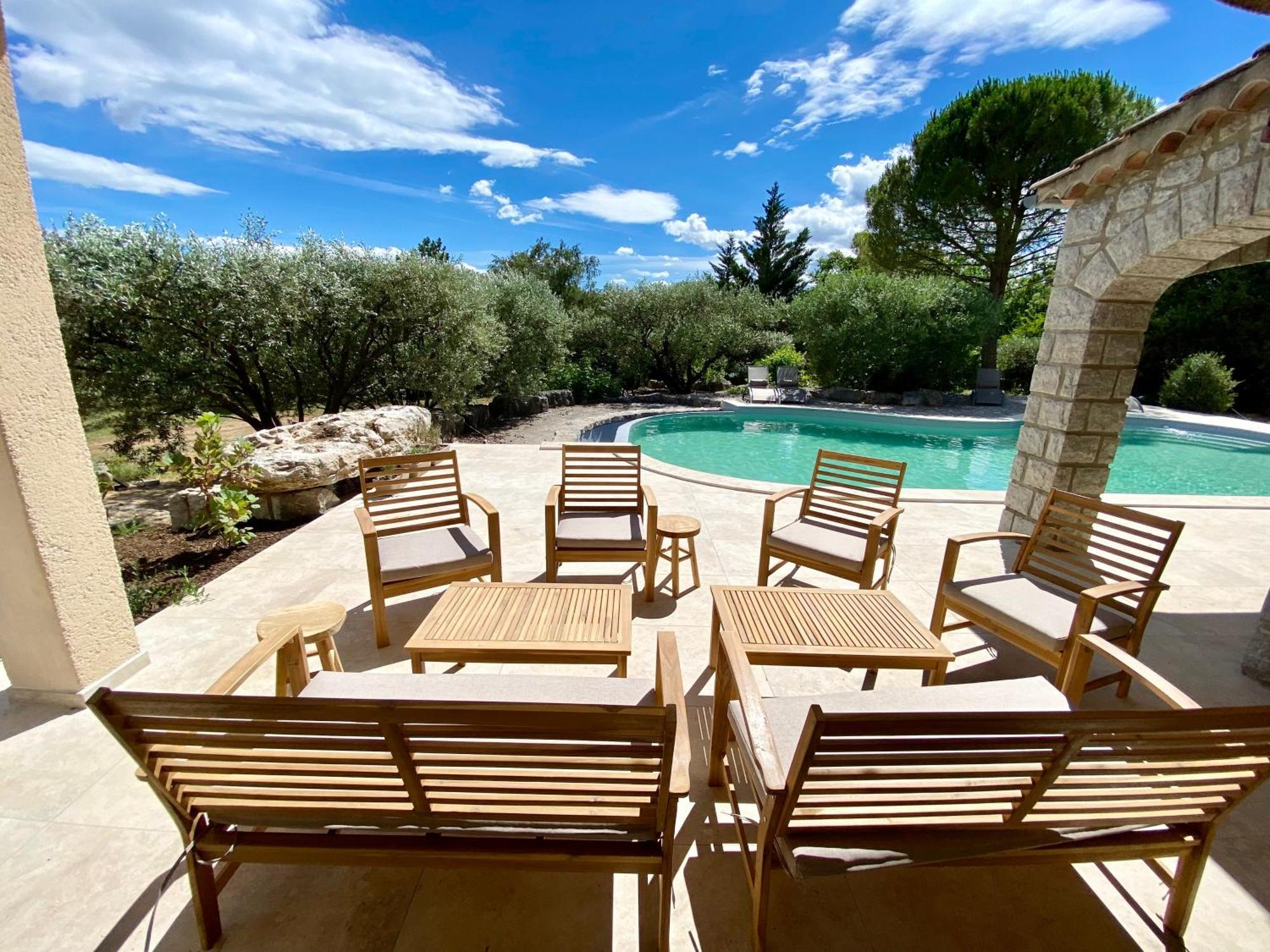 רויומס Maison Pour 12P, Piscine A Debordement Chauffee D'Avril A Octobre Inclus מראה חיצוני תמונה