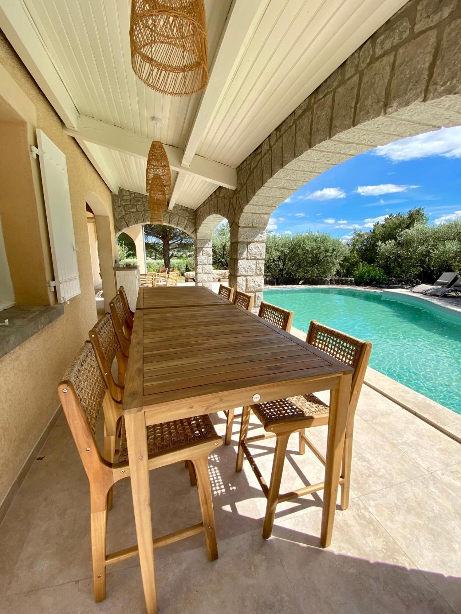 רויומס Maison Pour 12P, Piscine A Debordement Chauffee D'Avril A Octobre Inclus מראה חיצוני תמונה