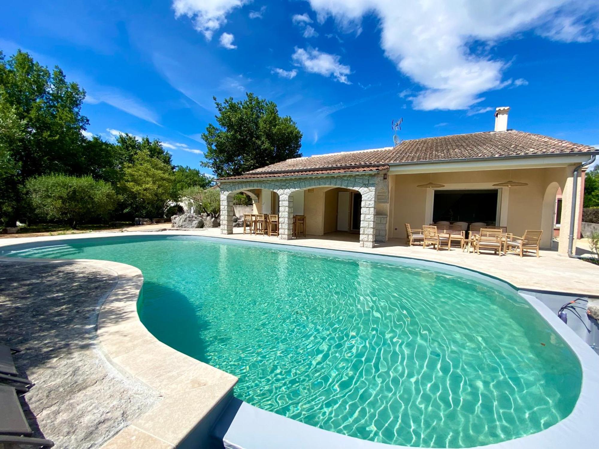 רויומס Maison Pour 12P, Piscine A Debordement Chauffee D'Avril A Octobre Inclus מראה חיצוני תמונה