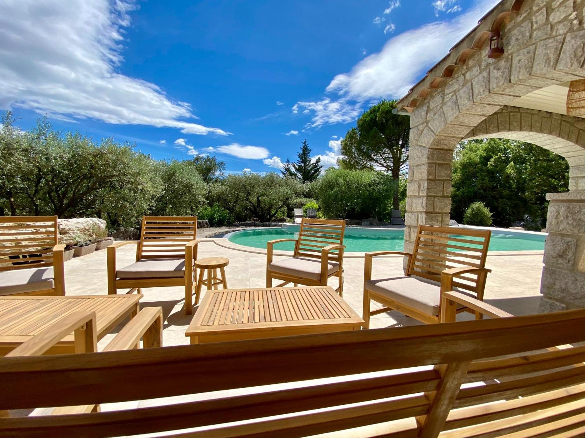 רויומס Maison Pour 12P, Piscine A Debordement Chauffee D'Avril A Octobre Inclus מראה חיצוני תמונה
