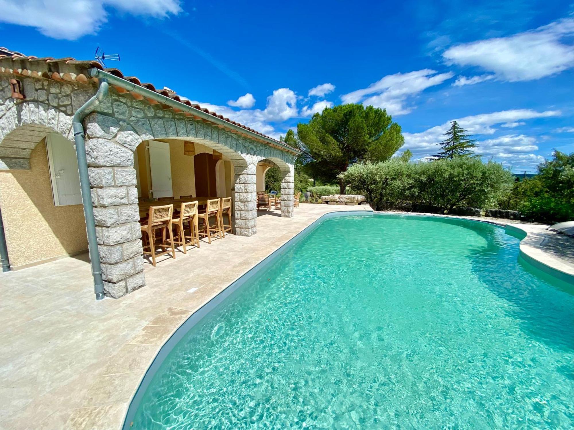 רויומס Maison Pour 12P, Piscine A Debordement Chauffee D'Avril A Octobre Inclus מראה חיצוני תמונה